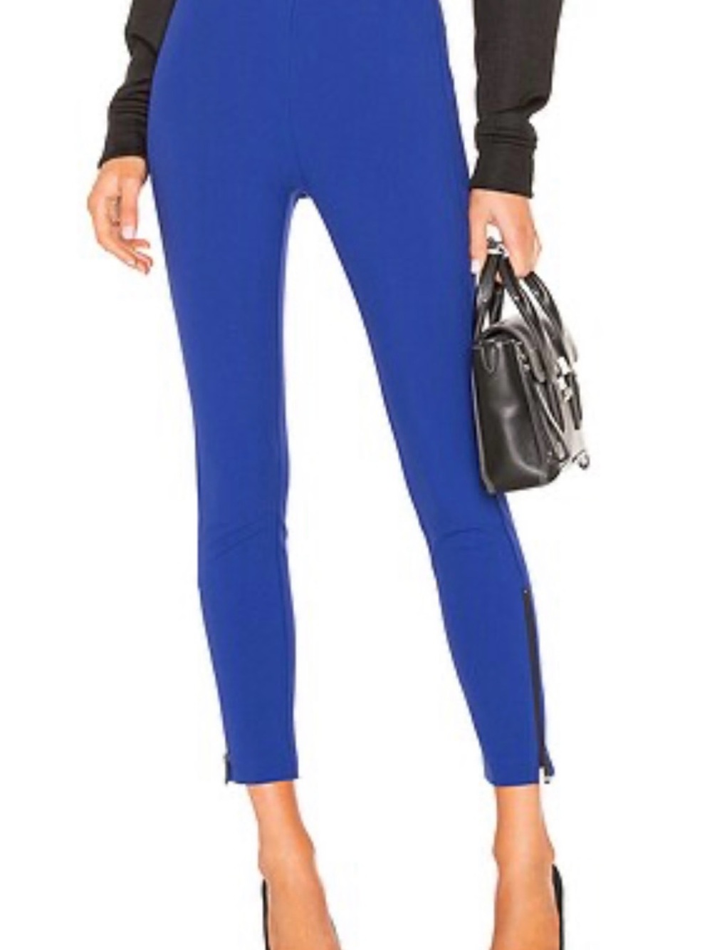 Rag and bone Simone blue High-Waist Stretch Ankle Pants